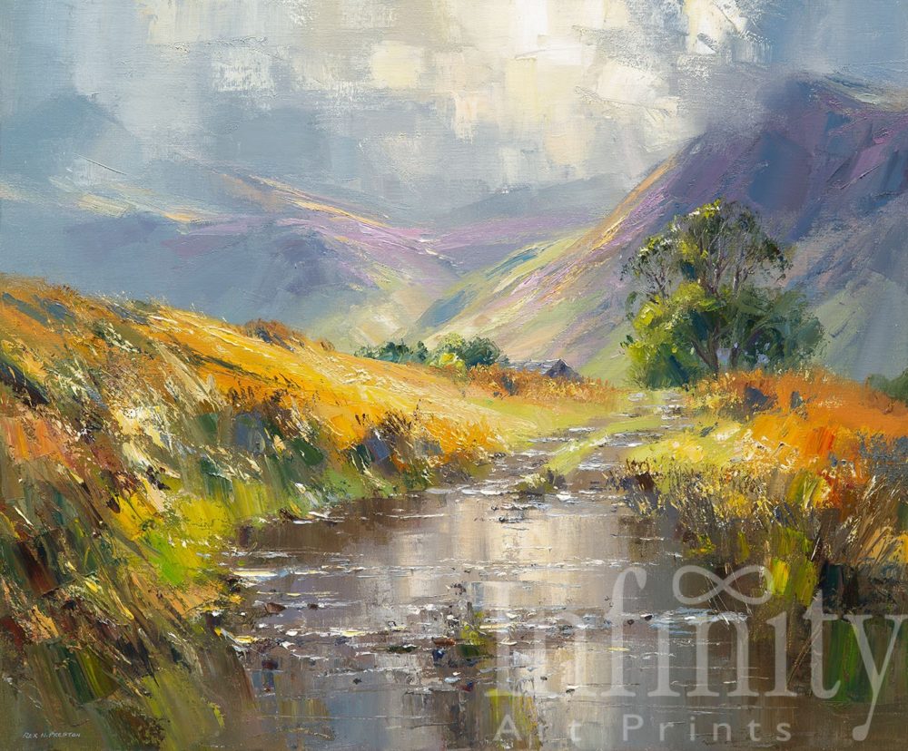 September Sunlight, near Lanthwaite, Lake District